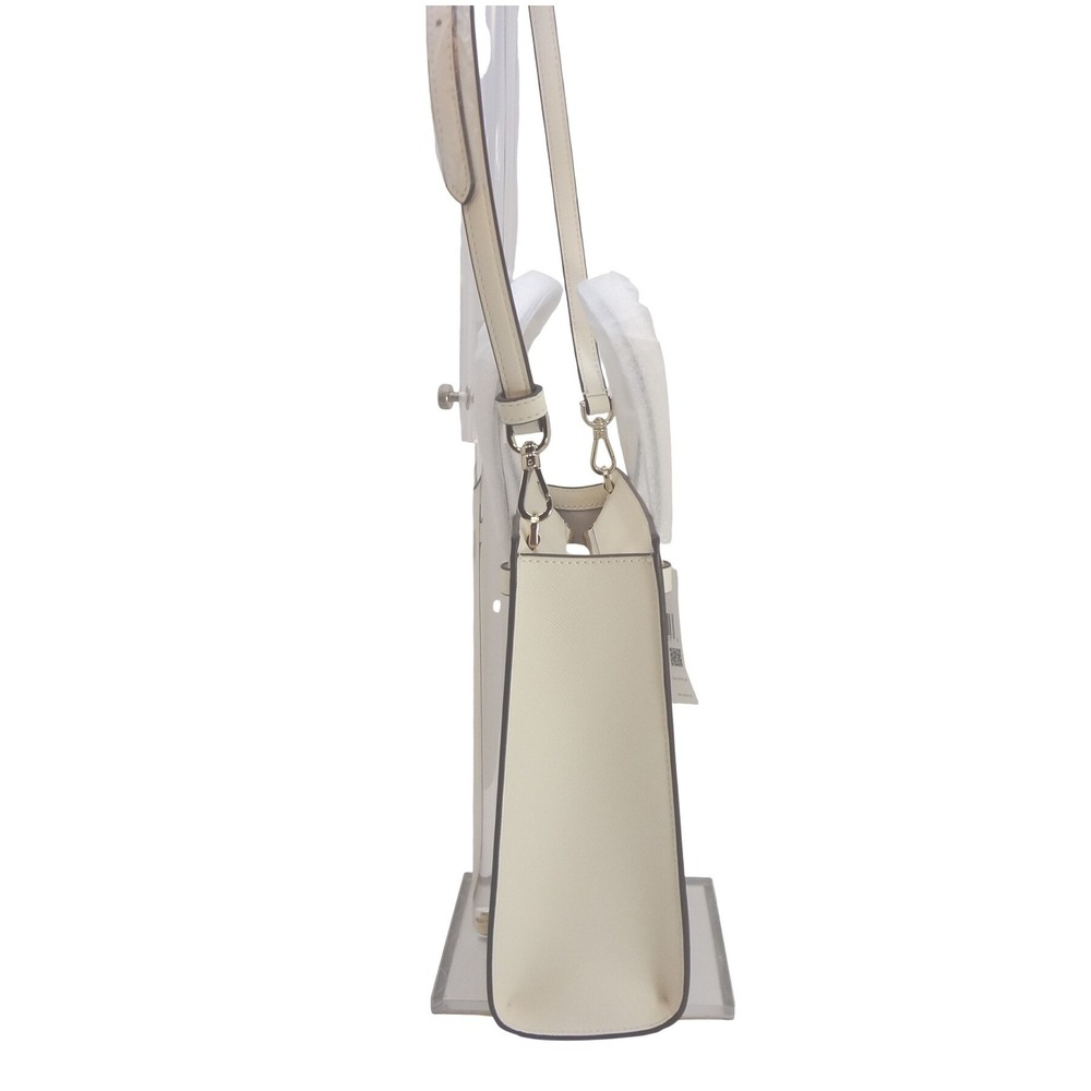 Kate Spade Tote Bag Small Parchment NEW Saffiano Leather Crossbody - Picture 3 of 9